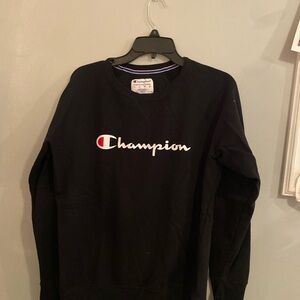 Champion women’s Black Crewneck Sweater